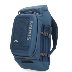Simms Blue Men's Angler Sling pack Bag